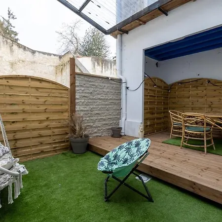 Le Globe Trotteur ~ Centre-Ville ~ Terrasse Thouars Exterior photo